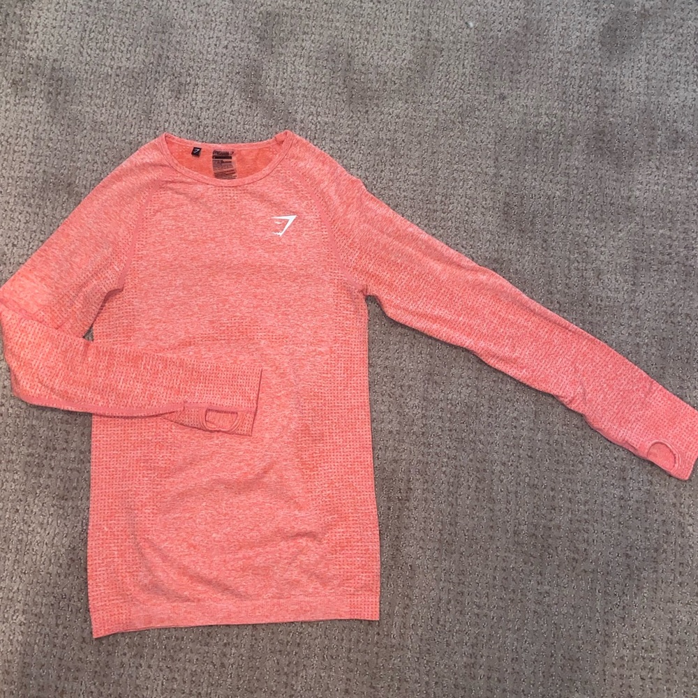 GYMSHARK long sleeve workout top